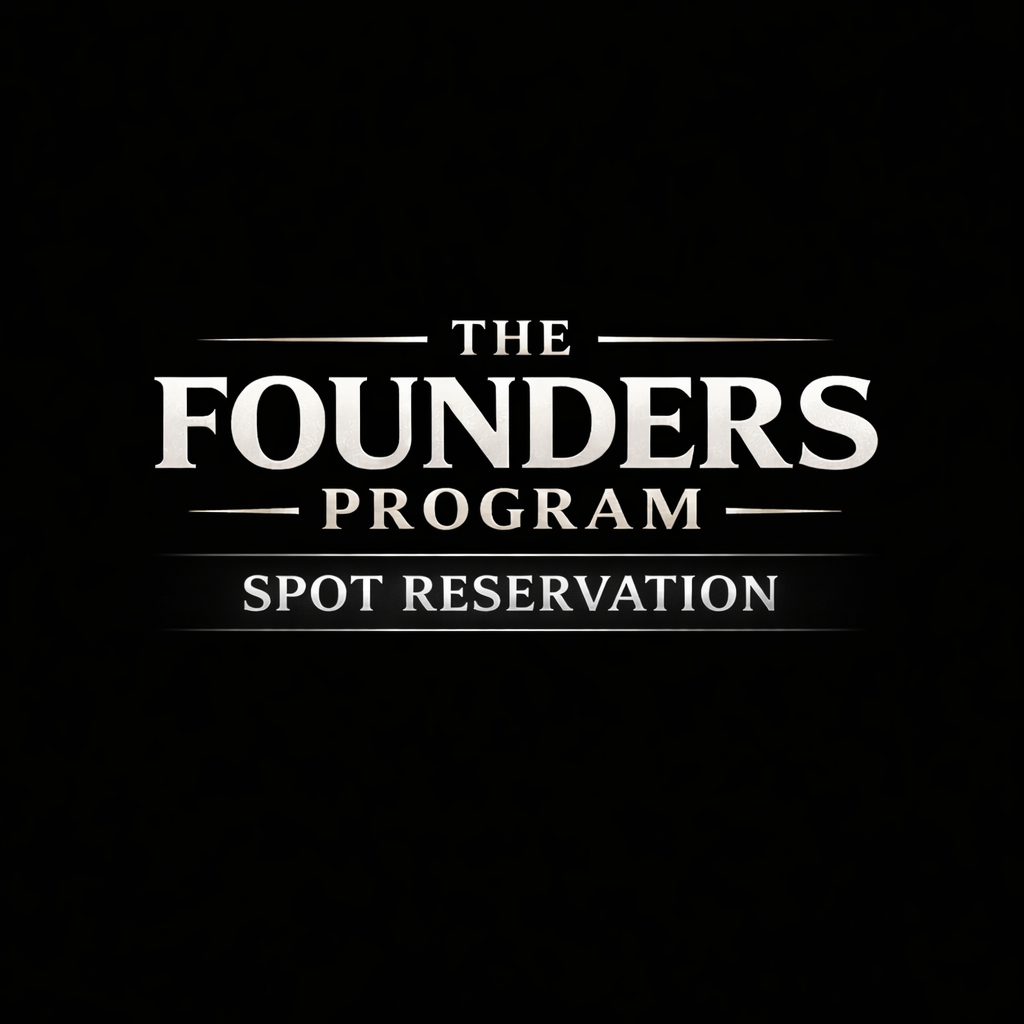The Founders Program Spot Deposit